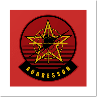 F-5 Aggressor Patch Posters and Art